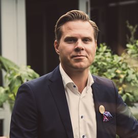 Säljare Fredrik Boström arken hotell och spa i göteborg