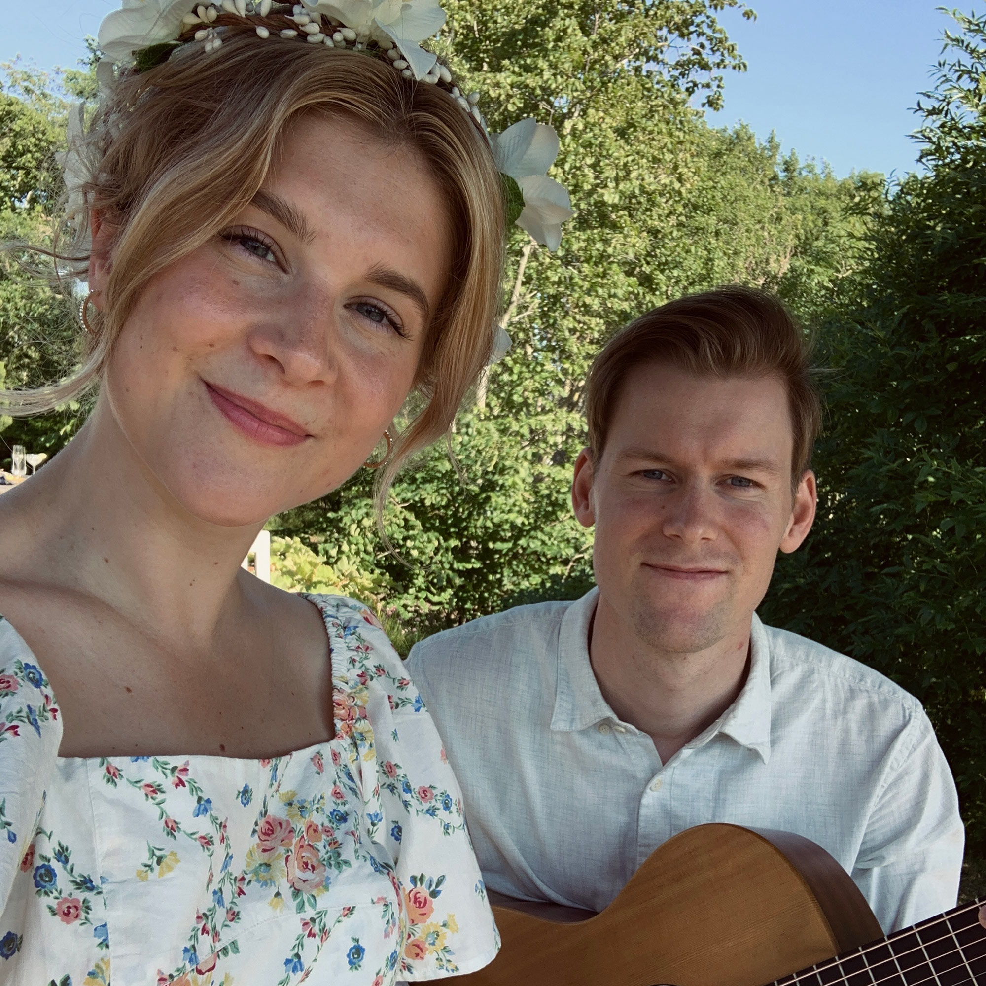Sofia och Jonatan musiker