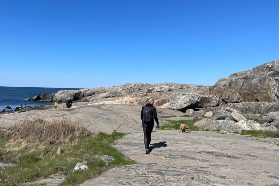 vandring på Hönö