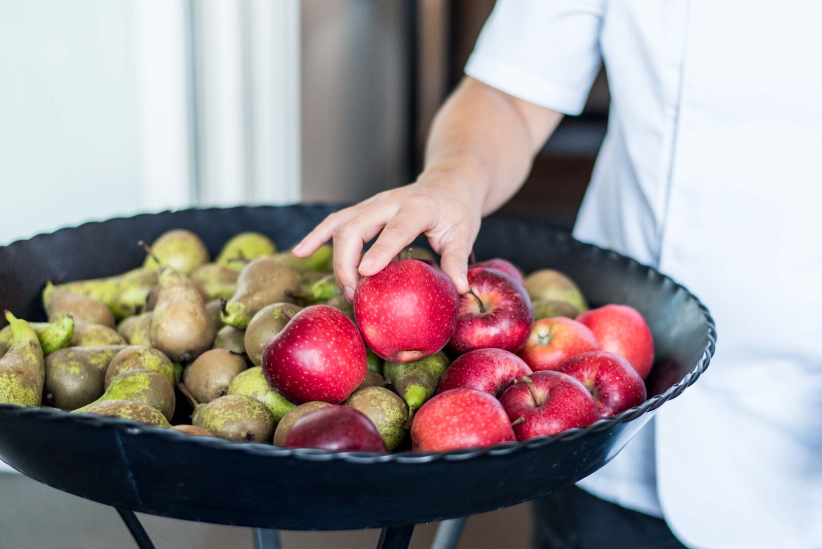 övermogen frukt blir egen marmelad
